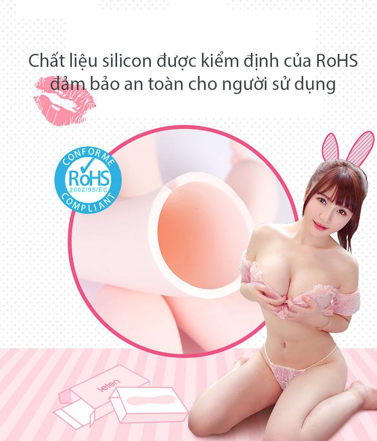 Dương vật giả rung nhánh Leten cao cấp